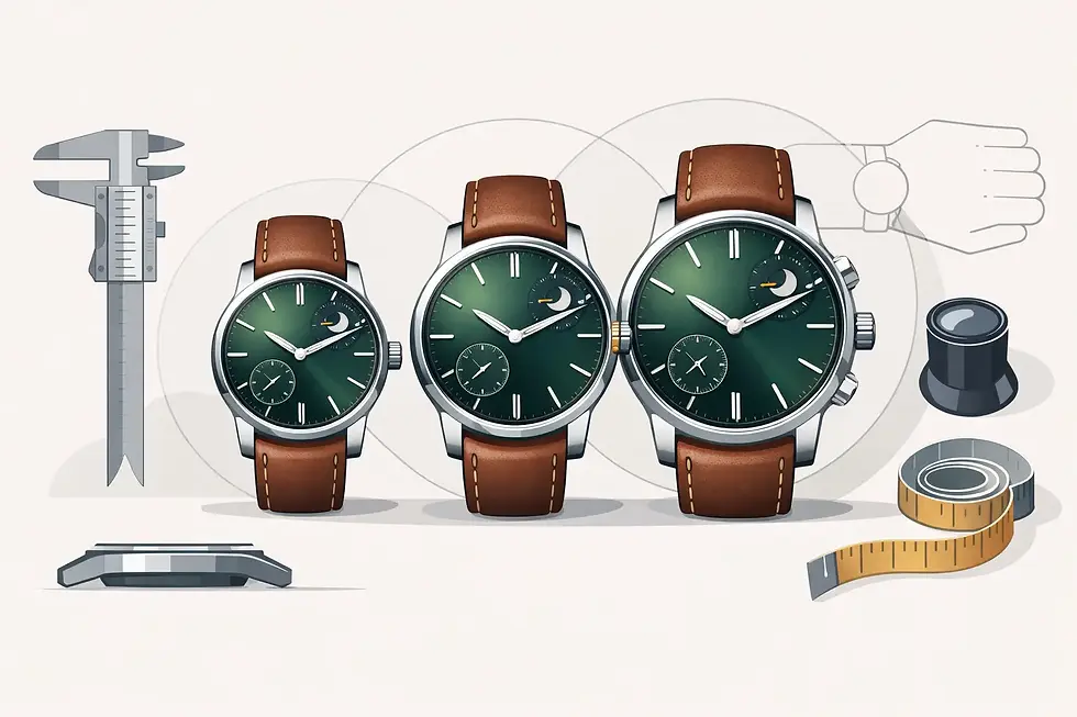 Watch Case Size Guide for a Sharper Fit