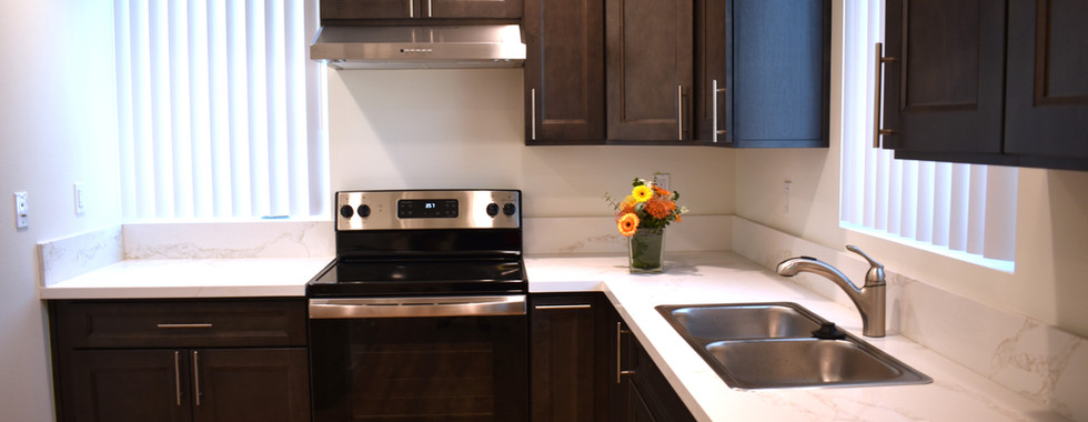 Kitchen at las Casitas de Niagara