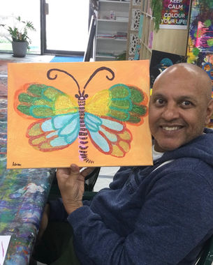 NDIS art class