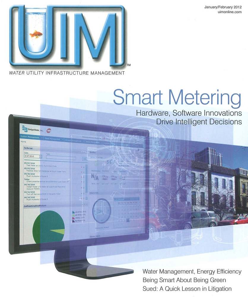Water Utility Infrastructure Magazine Investing in the Smart Grid for Water to Save Water and Find Revenue ...