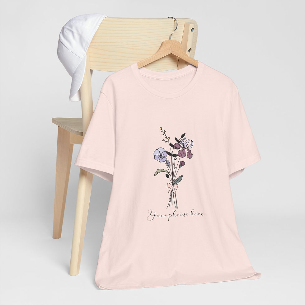 Miniatura: 249 Wildflowers Women Shirt - Airlume Cotton, Lightweight, Breathable