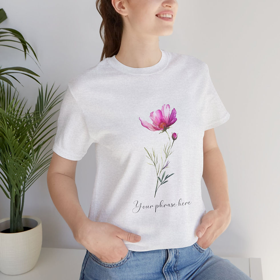 Miniatura: 254 Wildflowers Women Shirt - Airlume Cotton, Lightweight, Breathable