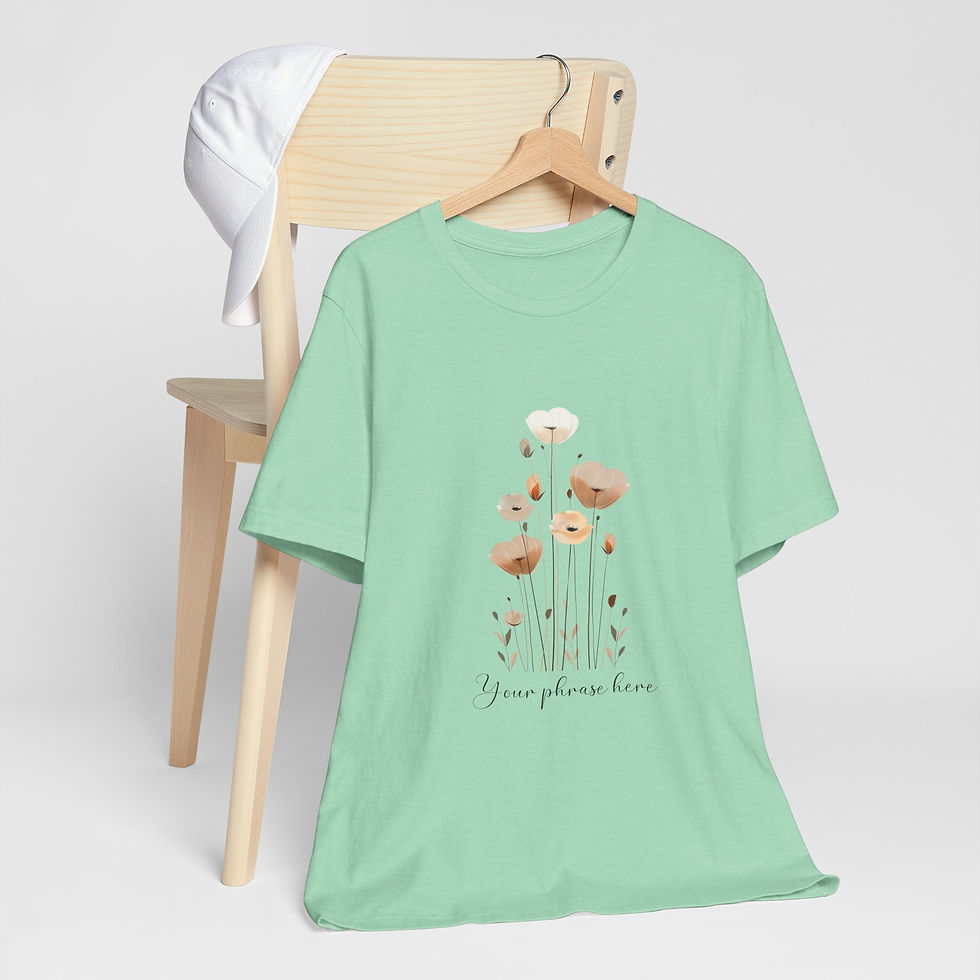 Thumbnail: 237 Wildflowers Women Shirt - Airlume Cotton, Lightweight, Breathable