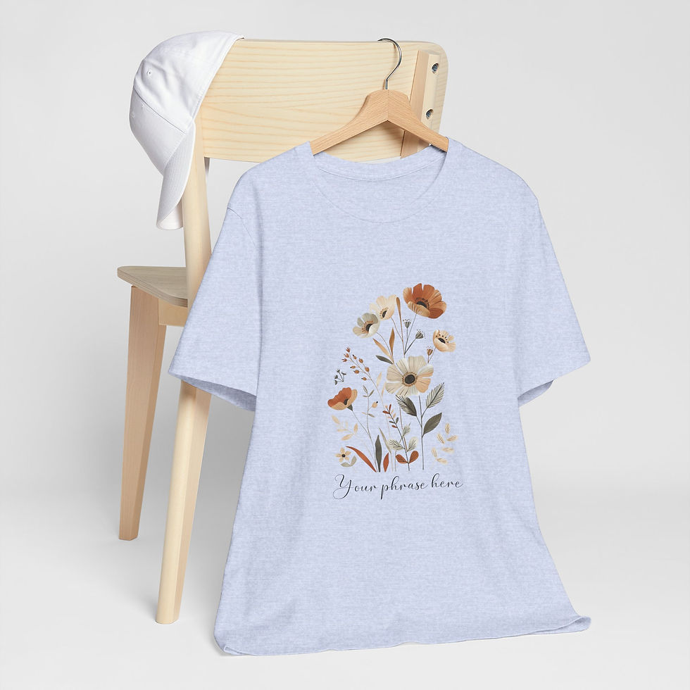 Thumbnail: 234 Wildflowers Women Shirt - Airlume Cotton, Lightweight, Breathable