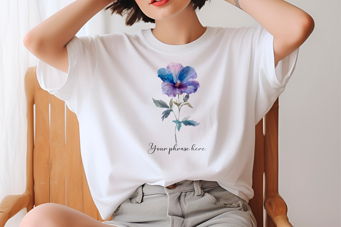 262 Wildflowers Women Shirt - Airlume Cotton, Lightweight, Breathable