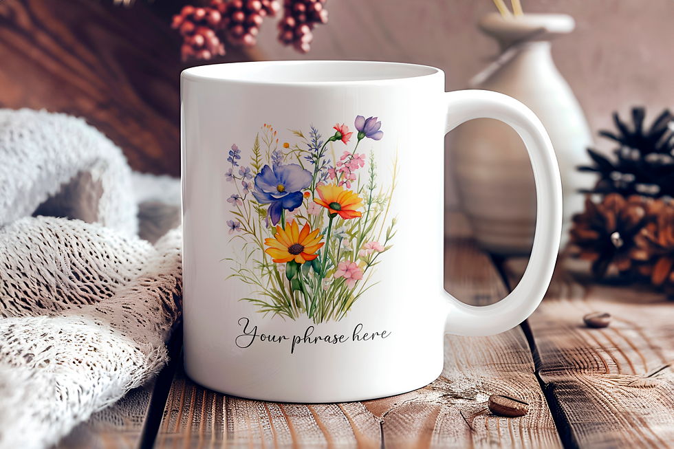 Miniatura: 137 Spring Wildflowers 11 oz mug