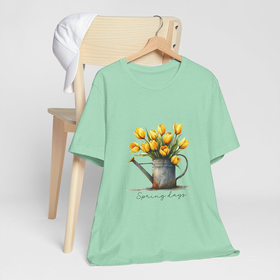 Thumbnail: 179 Beautiful Tulips Women Shirt - Airlume Cotton, Lightweight, Breathable