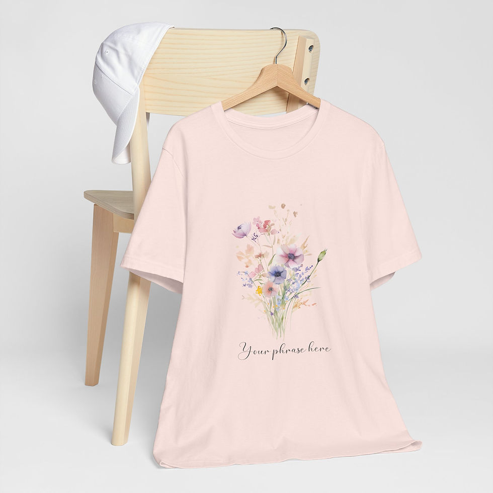 Miniatura: 289 Wildflowers Women Shirt - Airlume Cotton, Lightweight, Breathable