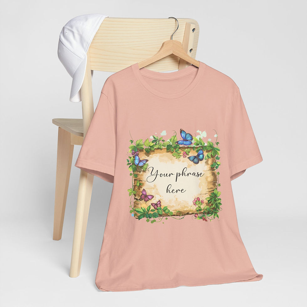 Miniatura: 304 Butterfly Women Shirt - Airlume Cotton, Lightweight, Breathable