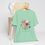 Thumbnail: 127 Spring Wildflowers Women Shirt - Airlume Cotton, Lightweight, Breathable