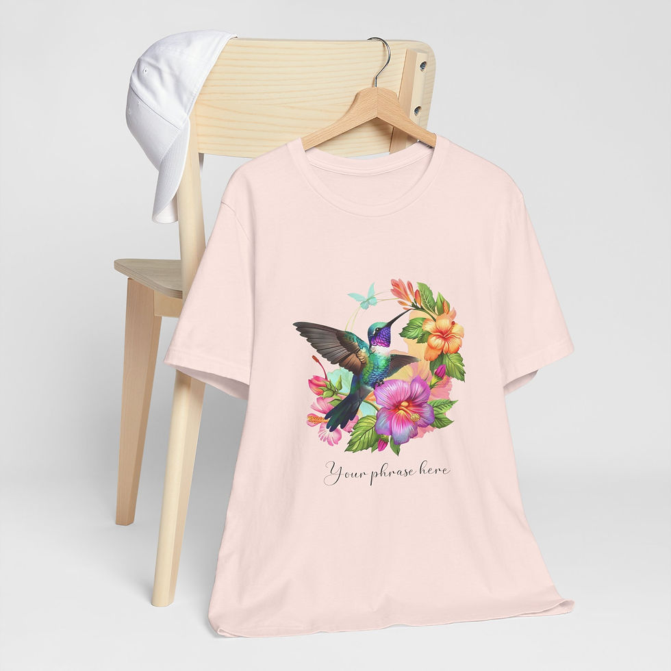 Miniatura: 150 Hummingbird Women Shirt - Airlume Cotton, Lightweight, Breathable
