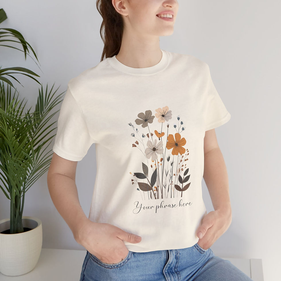 Thumbnail: 220 Wildflowers Women Shirt - Airlume Cotton, Lightweight, Breathable