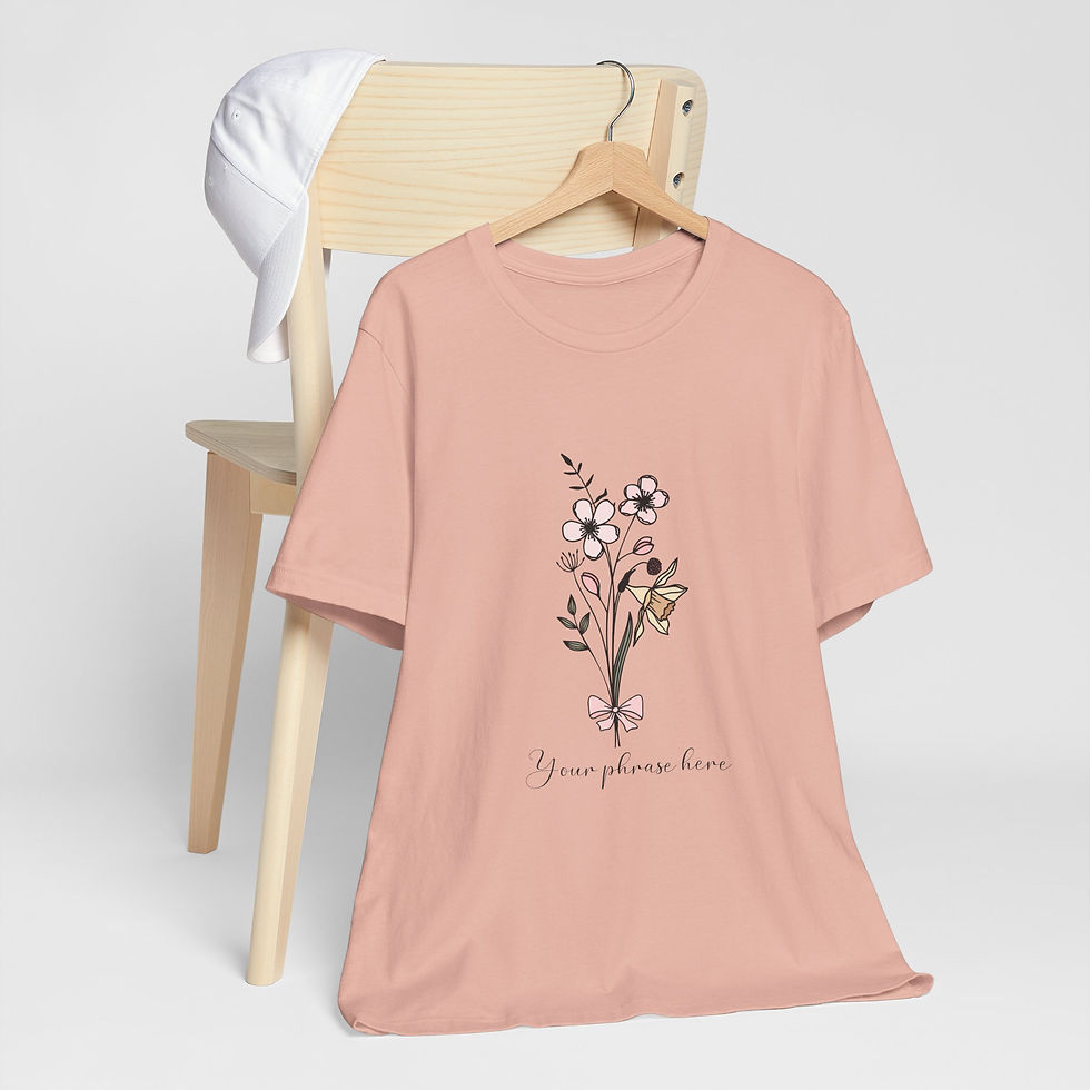 Thumbnail: 247 Wildflowers Women Shirt - Airlume Cotton, Lightweight, Breathable