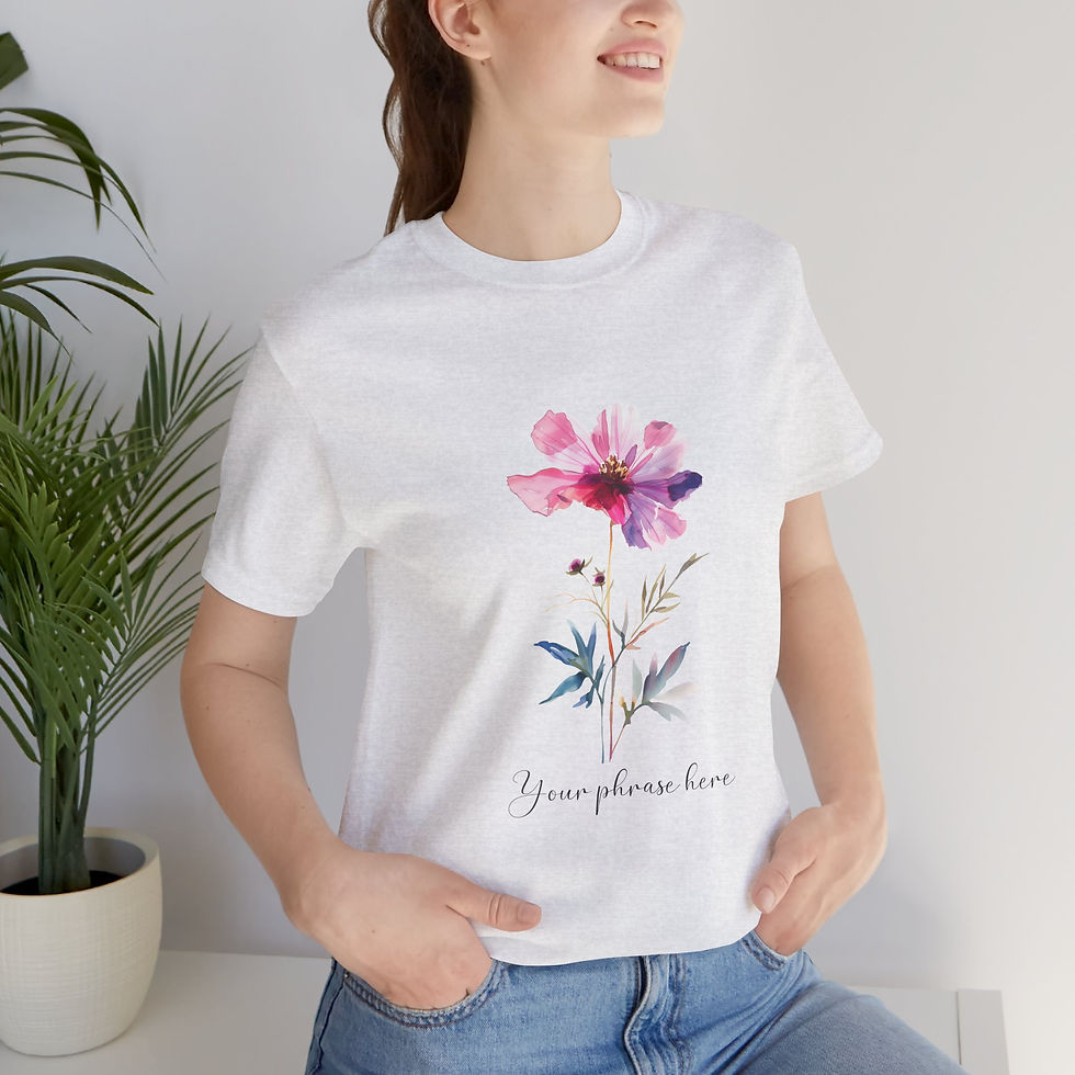 Thumbnail: 261 Wildflowers Women Shirt - Airlume Cotton, Lightweight, Breathable