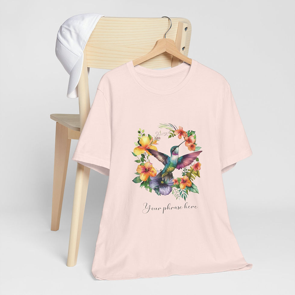 Miniatura: 156 Hummingbird Women Shirt - Airlume Cotton, Lightweight, Breathable