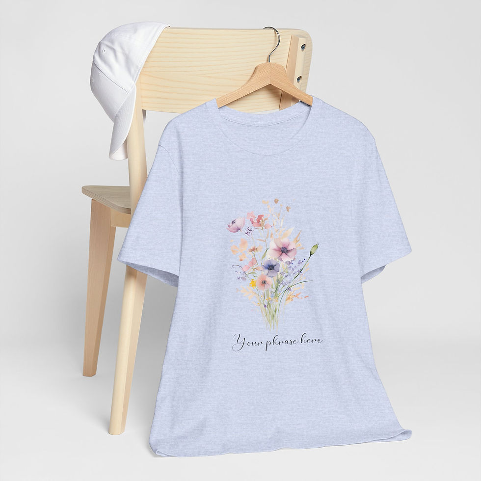 Miniatura: 289 Wildflowers Women Shirt - Airlume Cotton, Lightweight, Breathable