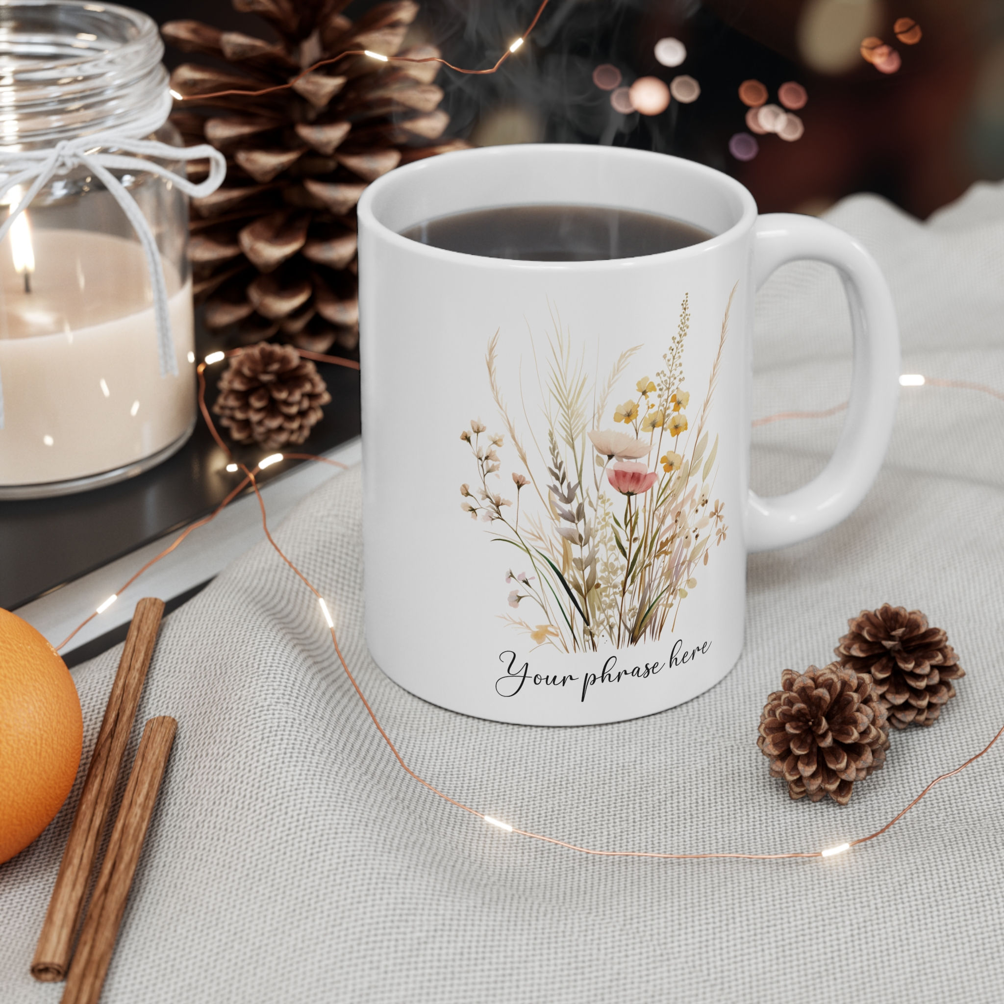 285 Wildflowers 11 oz mug