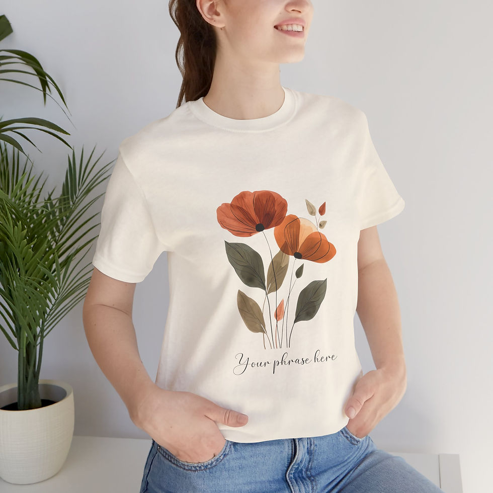 Miniatura: 221 Wildflowers Women Shirt - Airlume Cotton, Lightweight, Breathable