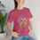 Thumbnail: 137 Spring Wildflowers Women Shirt - Airlume Cotton, Lightweight, Breathable
