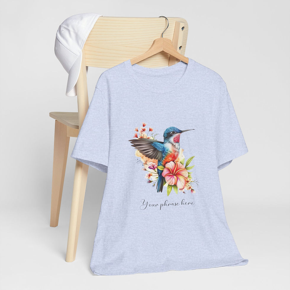 Miniatura: 158 Hummingbird Women Shirt - Airlume Cotton, Lightweight, Breathable