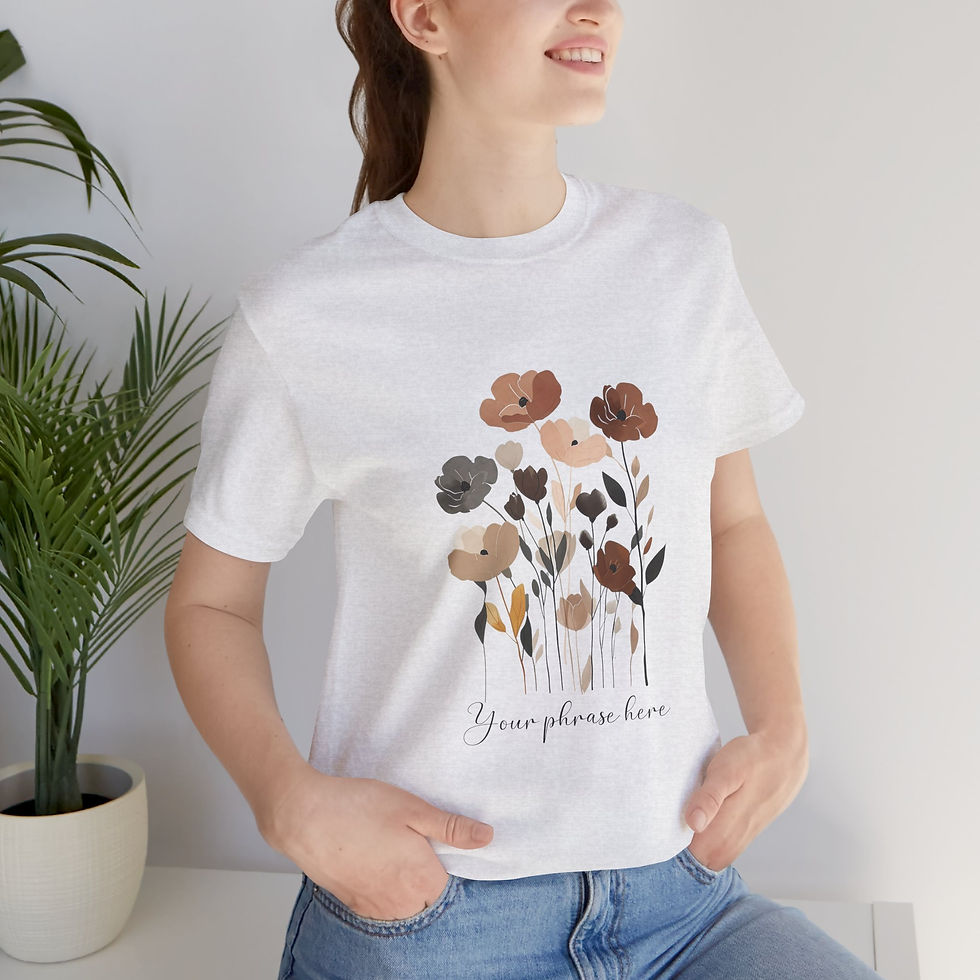 Miniatura: 229 Wildflowers Women Shirt - Airlume Cotton, Lightweight, Breathable