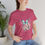 Thumbnail: 302 Butterfly Women Shirt - Airlume Cotton, Lightweight, Breathable