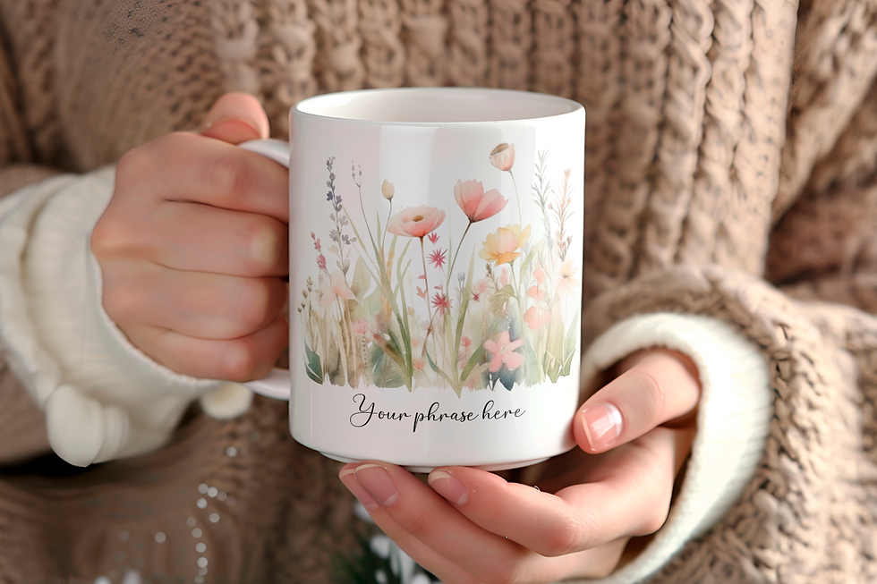 Thumbnail: 268 Wildflowers 11 oz mug