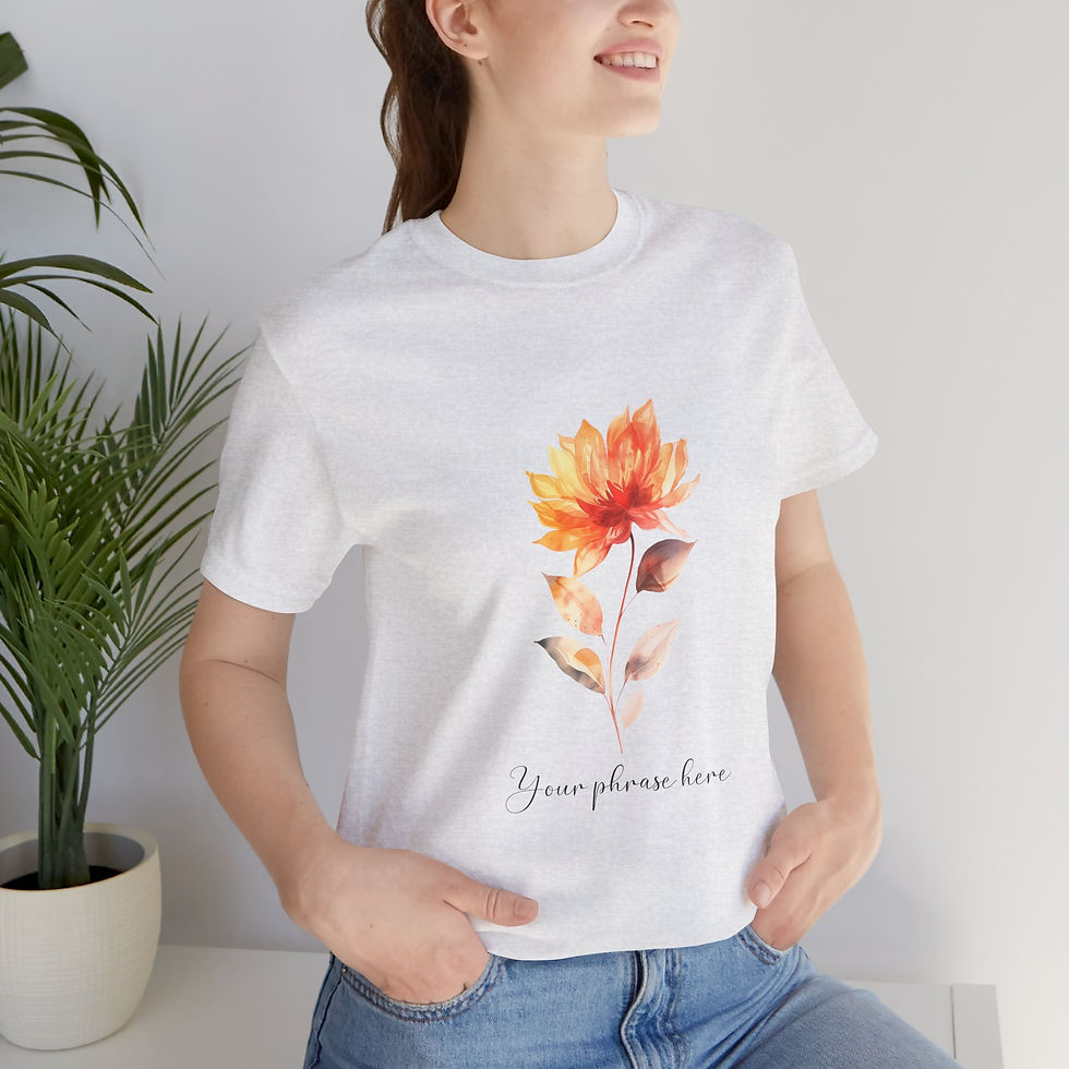 Miniatura: 256 Wildflowers Women Shirt - Airlume Cotton, Lightweight, Breathable