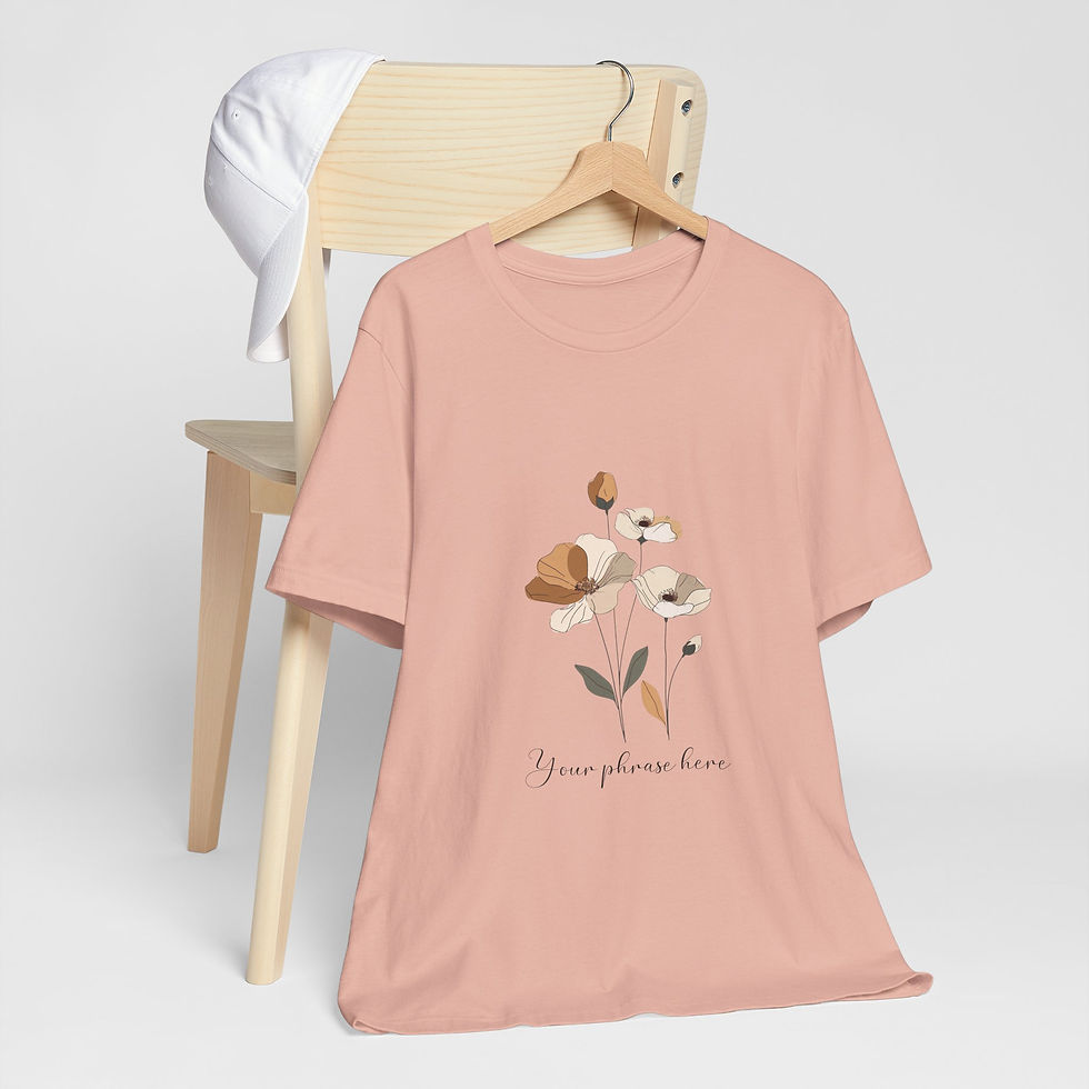 Thumbnail: 211 Wildflowers Women Shirt - Airlume Cotton, Lightweight, Breathable