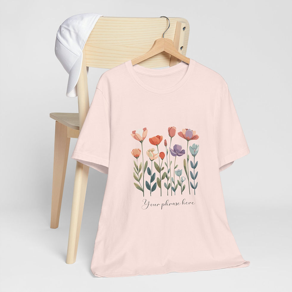 Thumbnail: 199 Wildflowers Women's Shirt - Airlume Cotton, Lightweight, Breathable