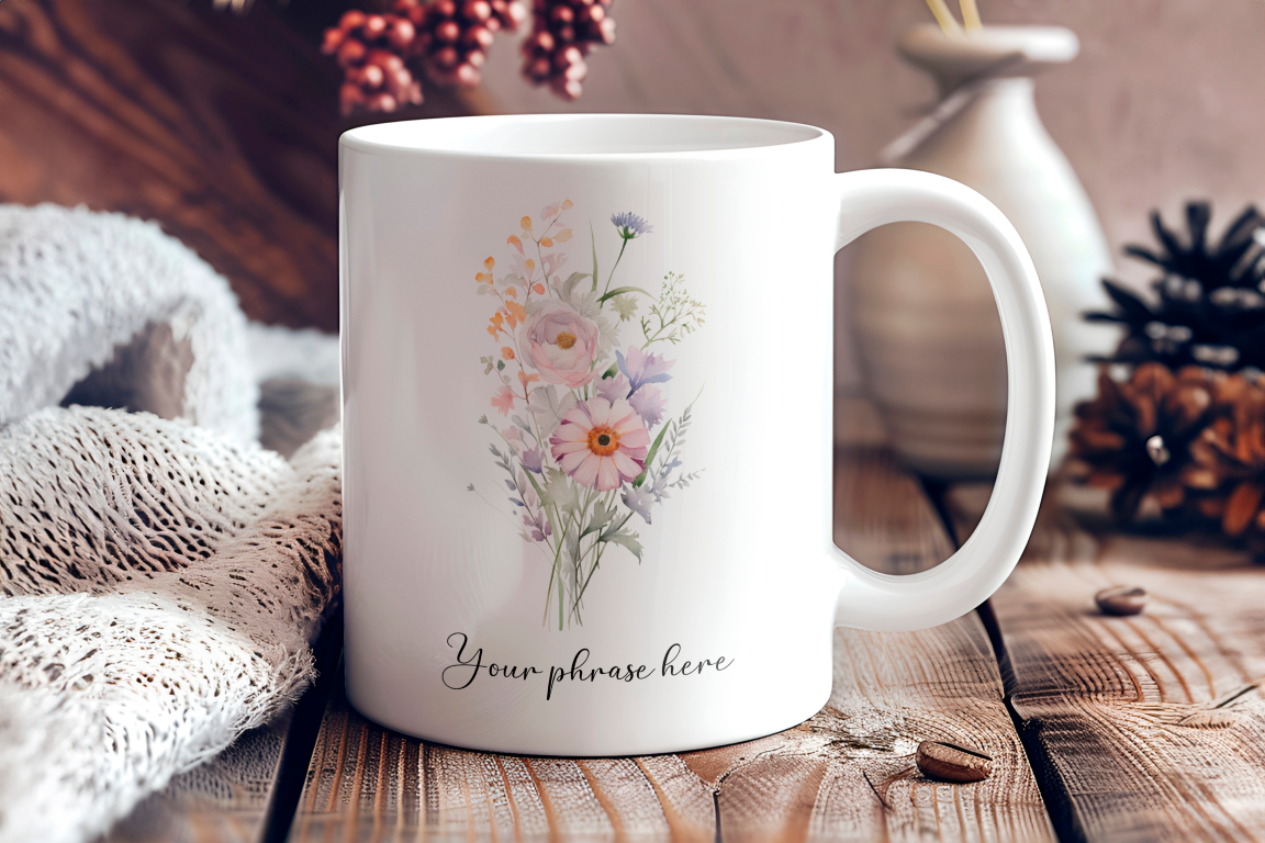 292 Wildflowers 11 oz mug