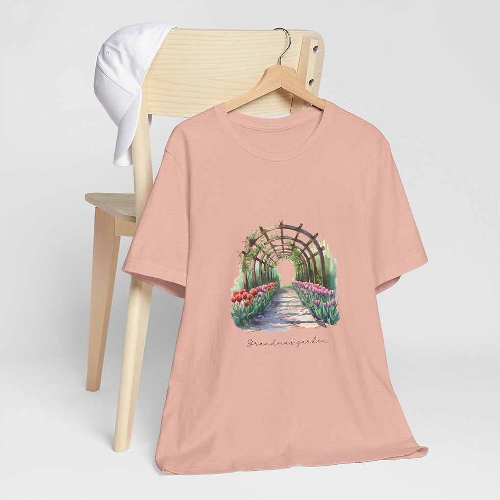 Thumbnail: 167 Beautiful Tulips Women Shirt - Airlume Cotton, Lightweight, Breathable