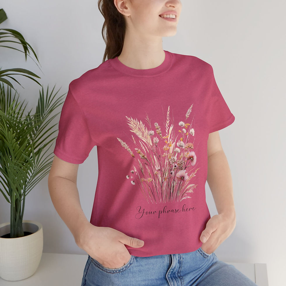 Miniatura: 275 Wildflowers Women Shirt - Airlume Cotton, Lightweight, Breathable