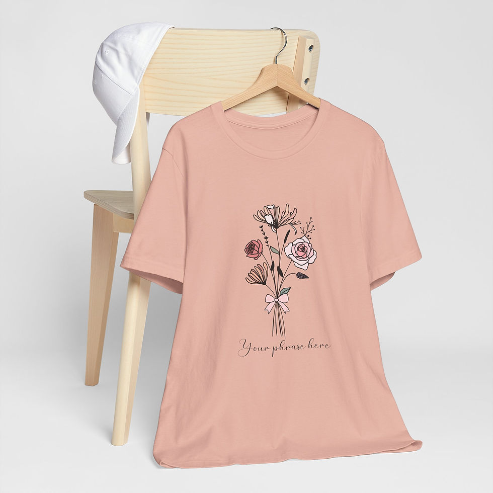 Thumbnail: 244 Wildflowers Women Shirt - Airlume Cotton, Lightweight, Breathable