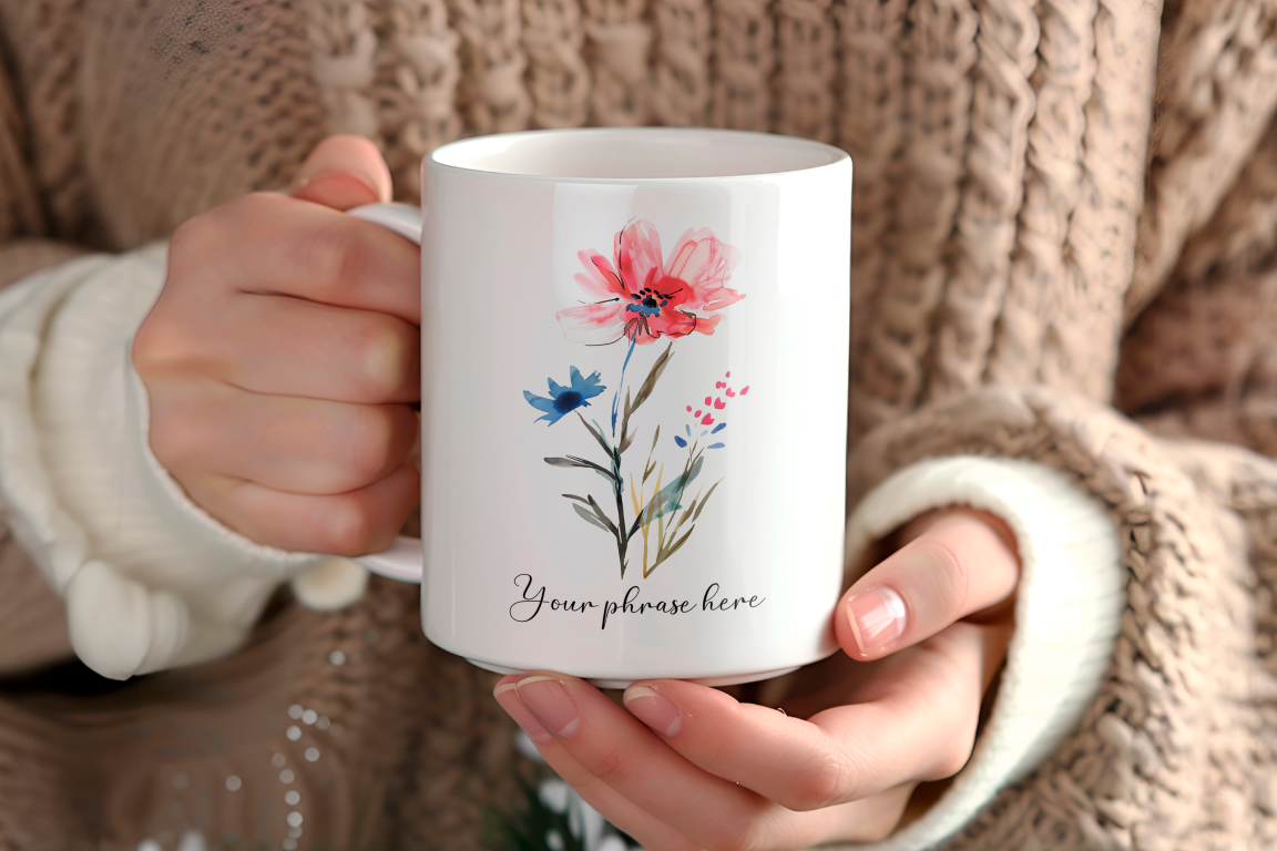 255 Wildflowers 11 oz mug