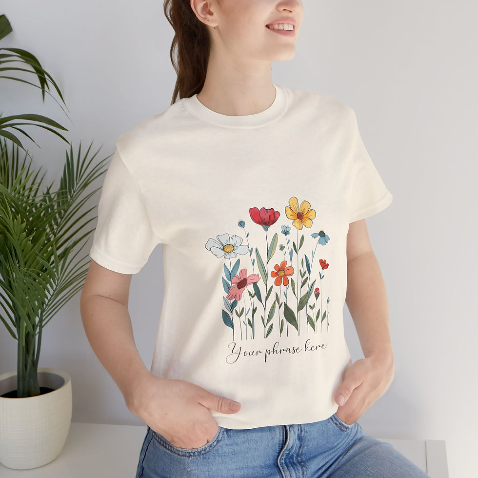 Thumbnail: 200 Wildflowers Women's Shirt - Airlume Cotton, Lightweight, Breathable