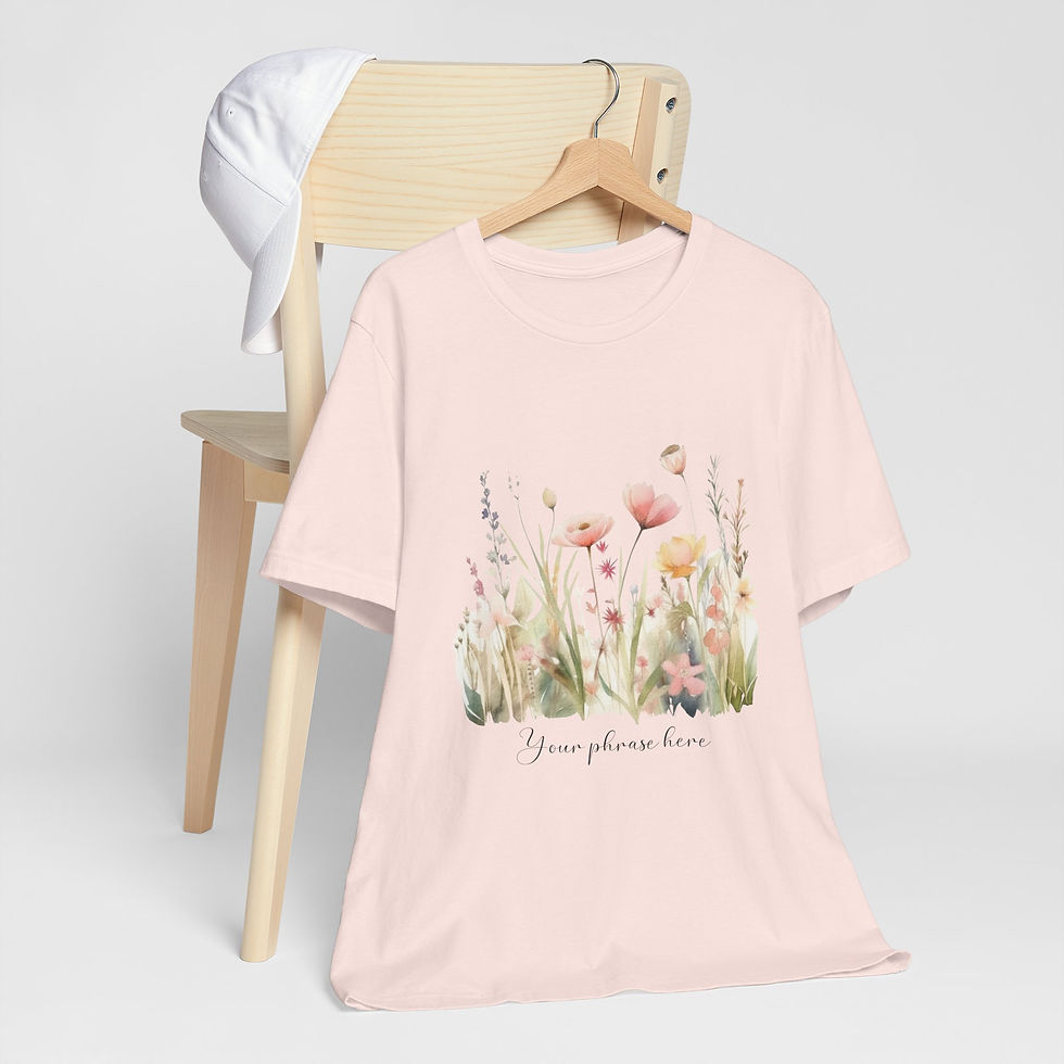 Thumbnail: 268 Wildflowers Women Shirt - Airlume Cotton, Lightweight, Breathable