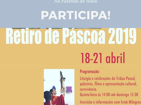 Retiro de Páscoa 2019