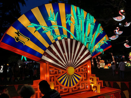 Festival des lumières à Auckland