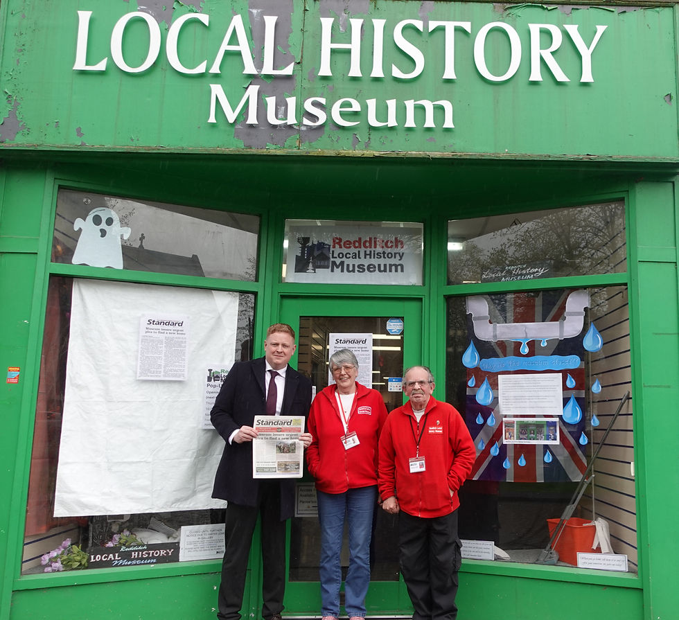 Vowing to Fight for Future of Redditch Local History Museum