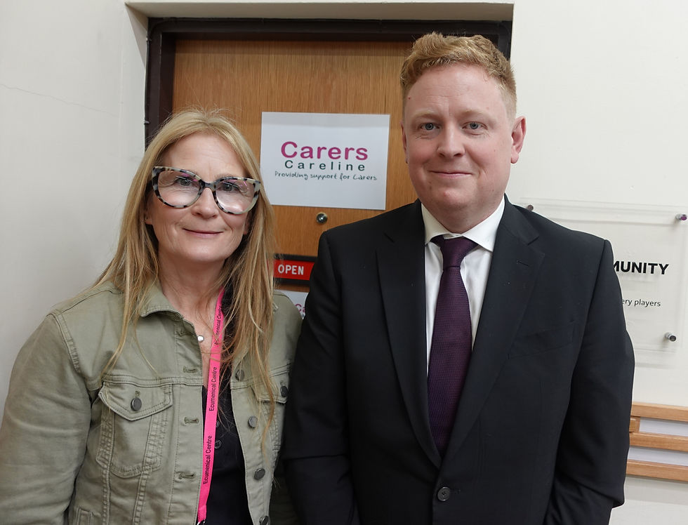 Championing Unpaid Carers During Carers Careline Visit