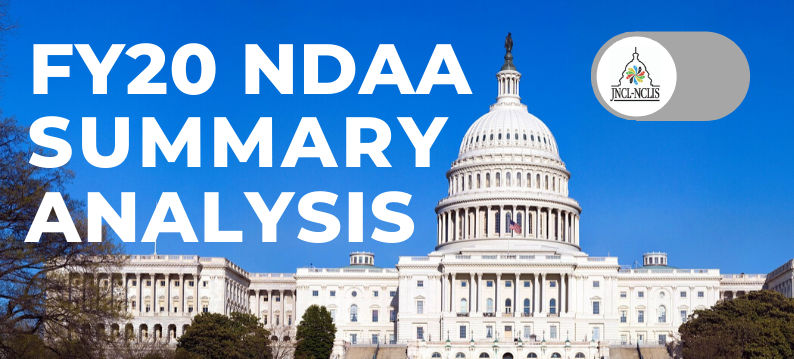 Summary Analysis Fy2020 National Defense Authorization Act