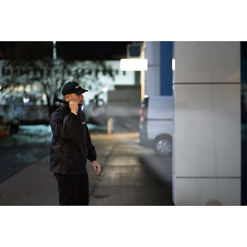 security patrol officer securing warehouse in Ingleburn
