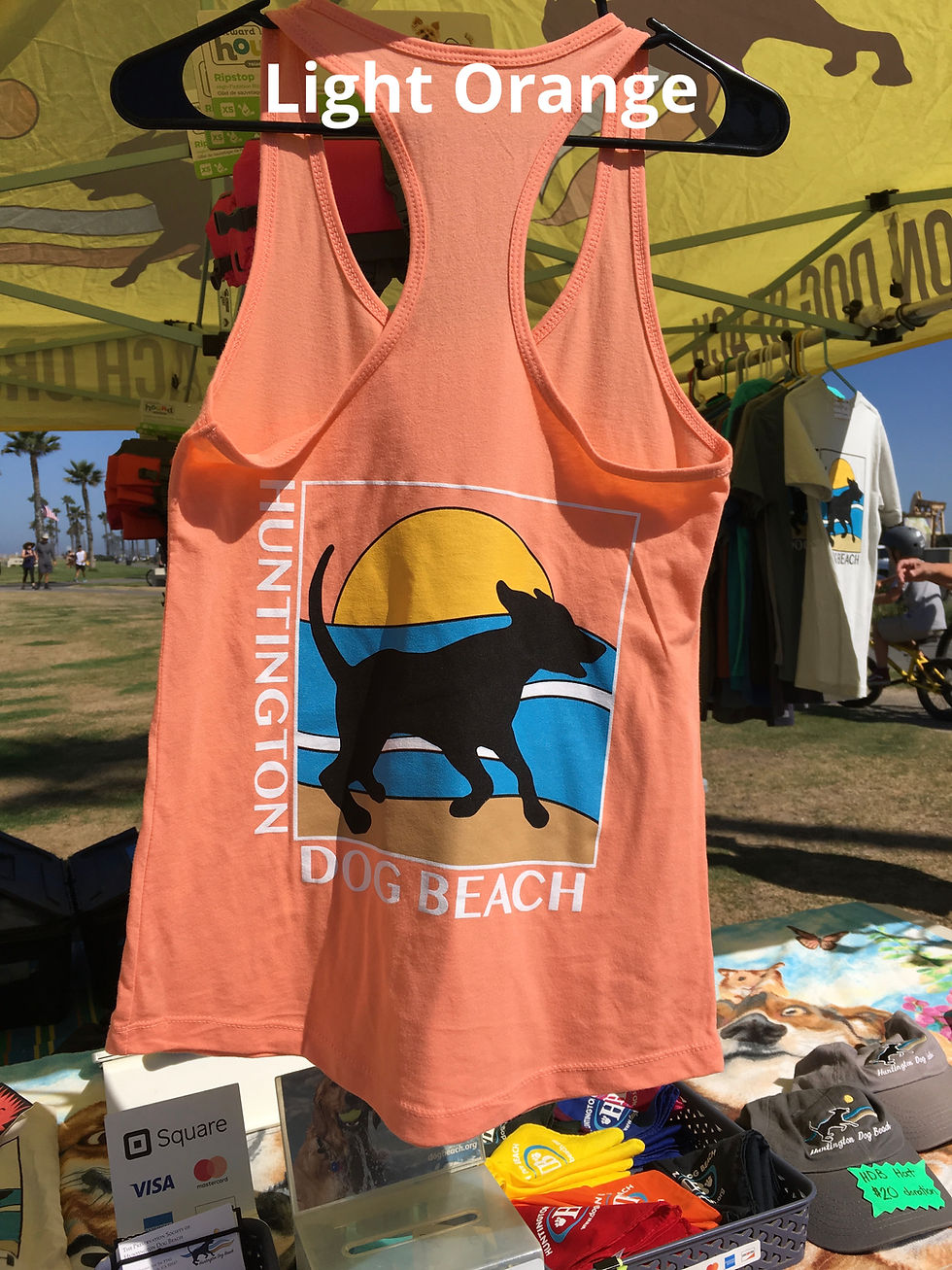 Miniatura: Camiseta sin mangas con espalda de corredor "Running Dog" para mujer
