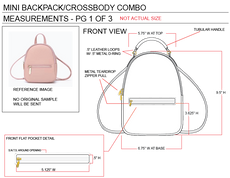 Mini Backpack/ Crossbody Combo_Construction Pg 1