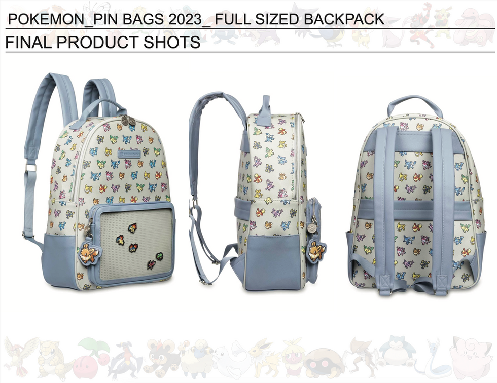 POKEMON PIN BAG