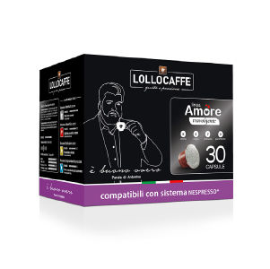 Lollocaffè Amore Intenso Kaffeekapseln, Nespresso-kompatibel