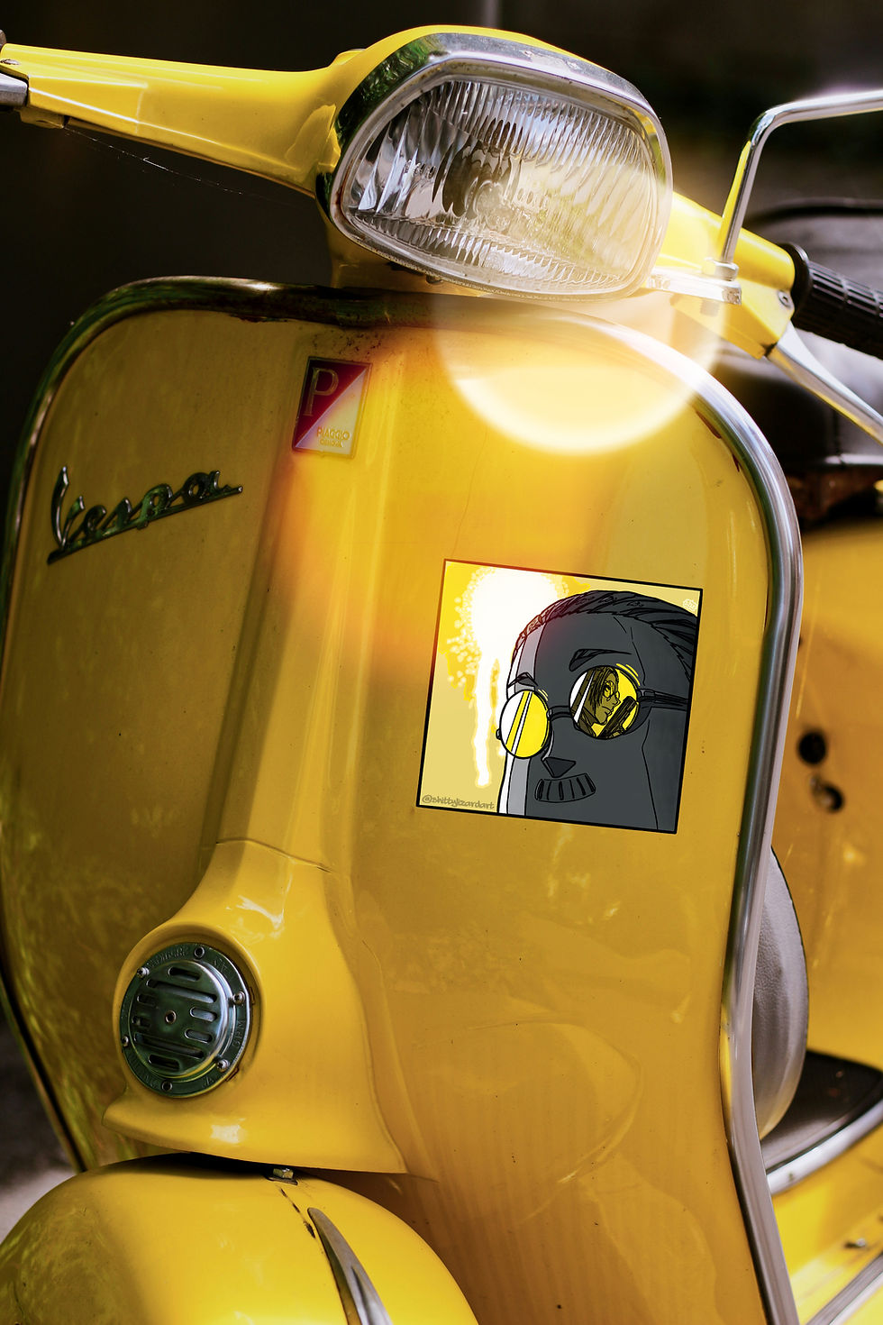 Thumbnail: Sakamoto 3x3" vinyl sticker