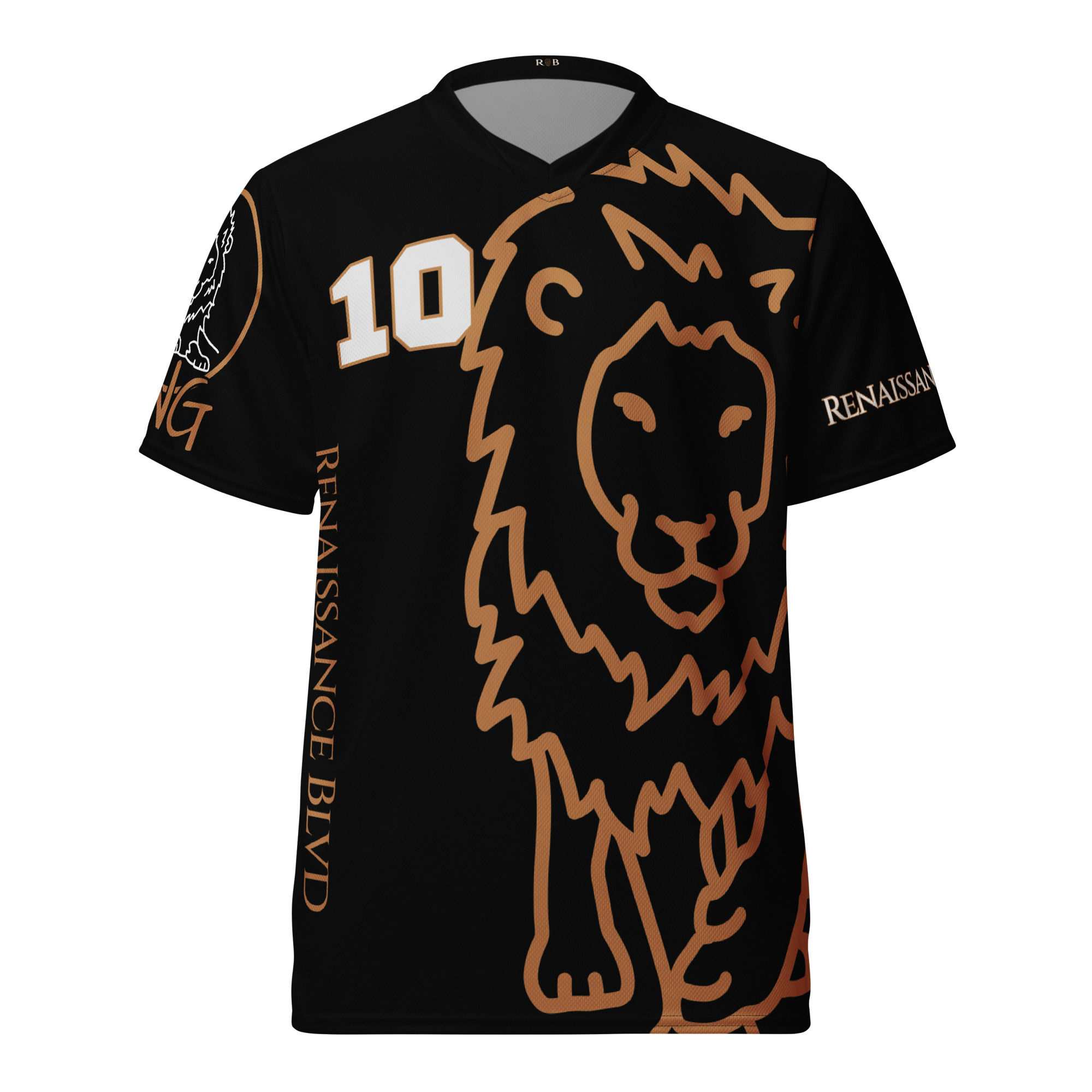 RENAISSANCE BLVD ATHLETIC JERSEY (BLACK)