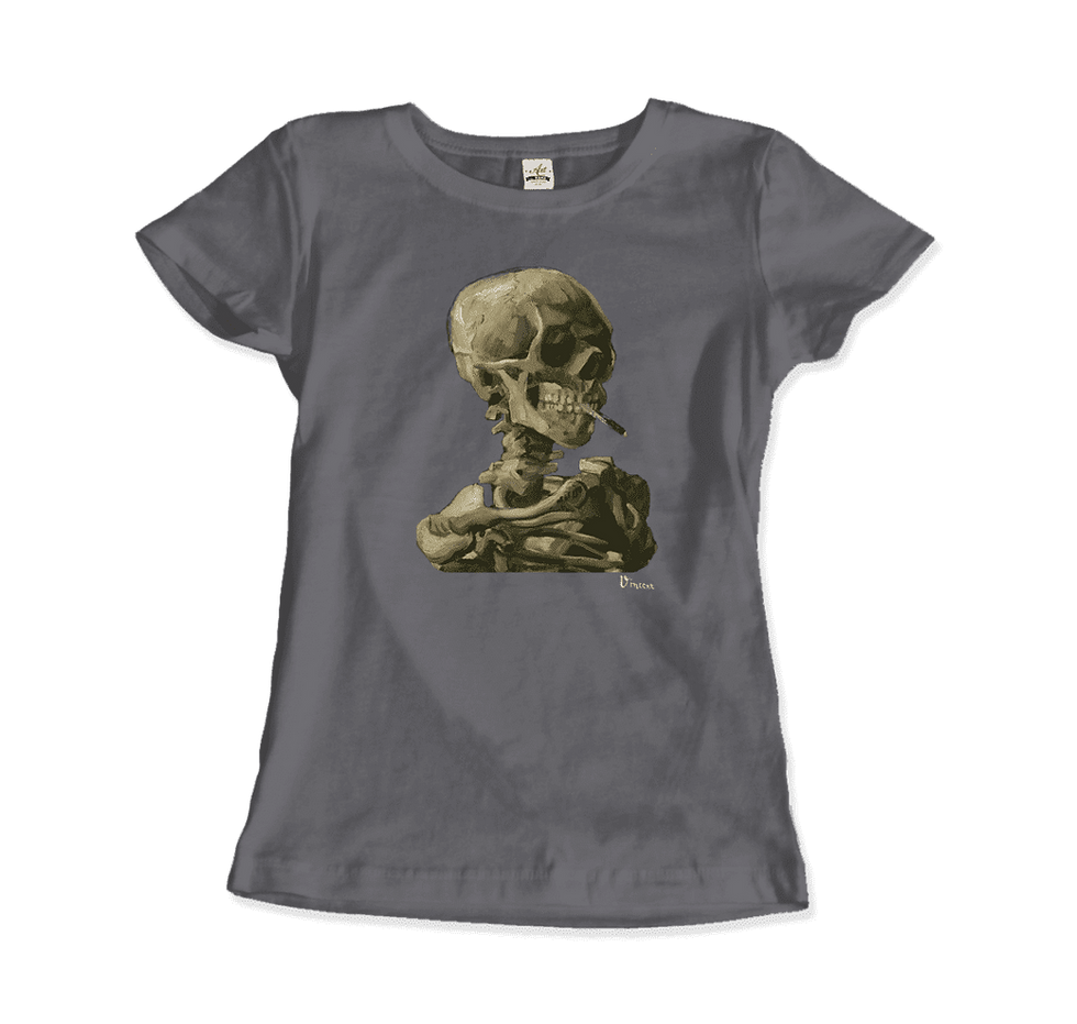 Thumbnail: Van Gogh Skull of a Skeleton With Burning Cigarette 1886 T-Shirt